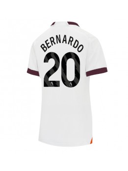 Billige Manchester City Bernardo Silva #20 Bortedrakt Dame 2023-24 Kortermet
